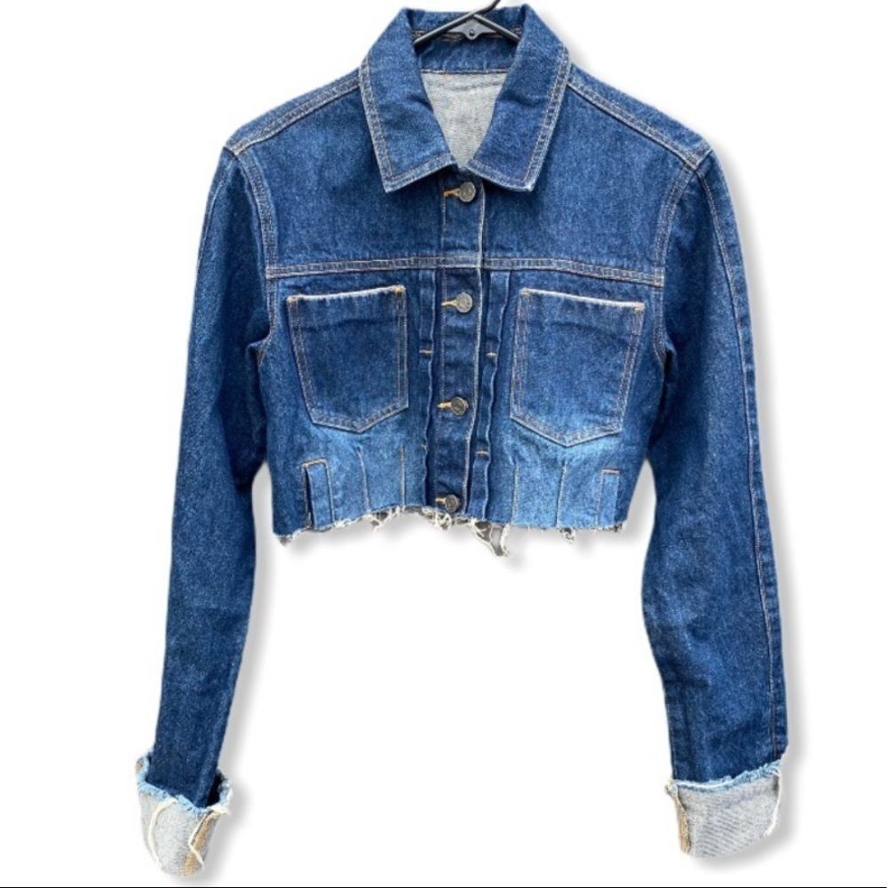 Joie Jeans Cut-Off Jean Jacket‎